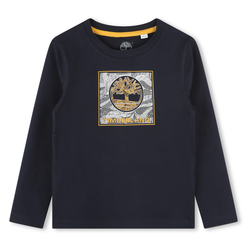 Langarm-Shirt mit Logo TIMBERLAND 
                        BOY