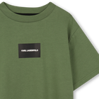Kurz&auml;rmeliges t-shirt KARL LAGERFELD KIDS 
                    BOY