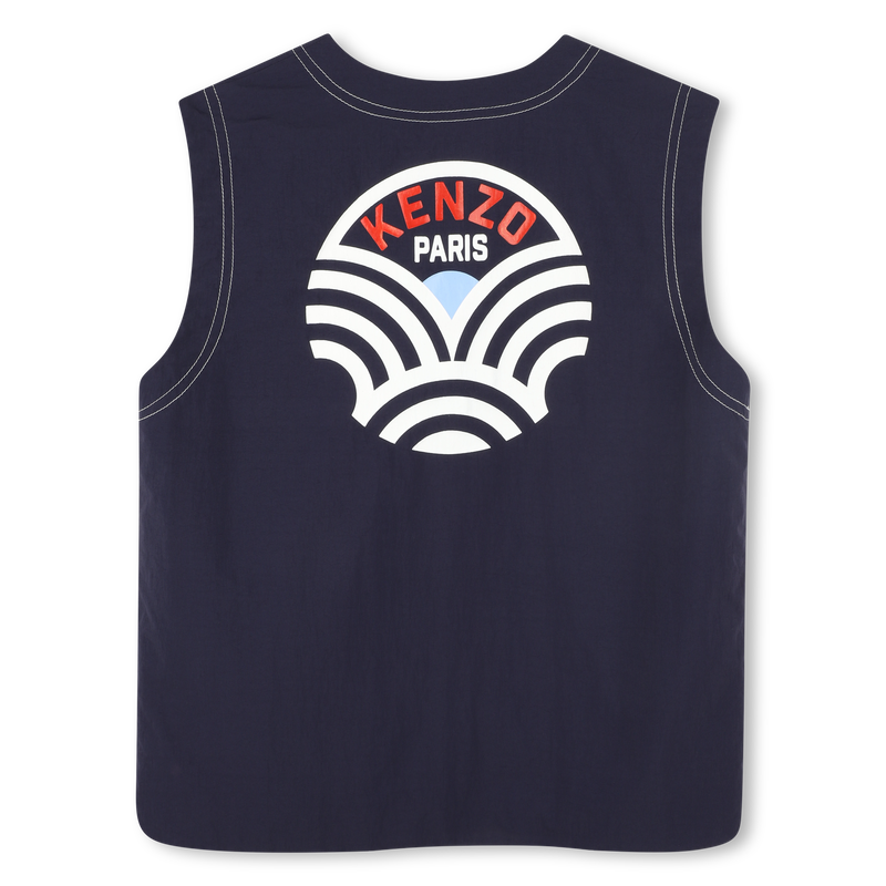 &Auml;rmellose Weste KENZO KIDS 
                        BOY