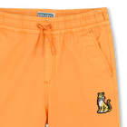 Baumwoll-Bermudas mit Badge KENZO KIDS 
                    BOY