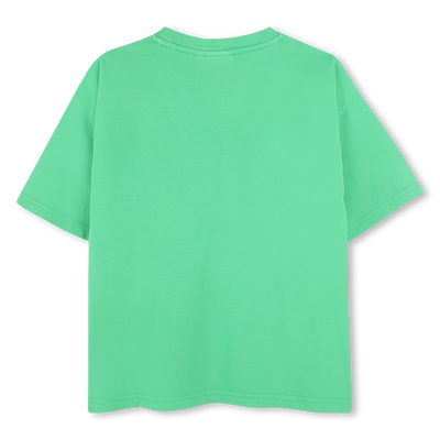 Baumwoll-T-Shirt mit Waschung HUGO BOY