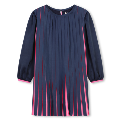 Lang&auml;rmeliges Plisseekleid BILLIEBLUSH GIRL