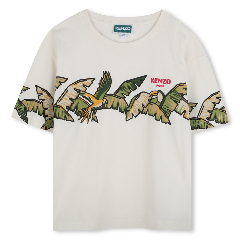 T-Shirt aus Baumwolle KENZO KIDS 
                        GIRL