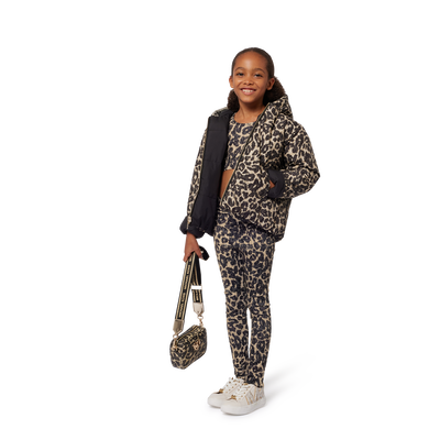 Sport-Bralette mit Muster MICHAEL KORS GIRL