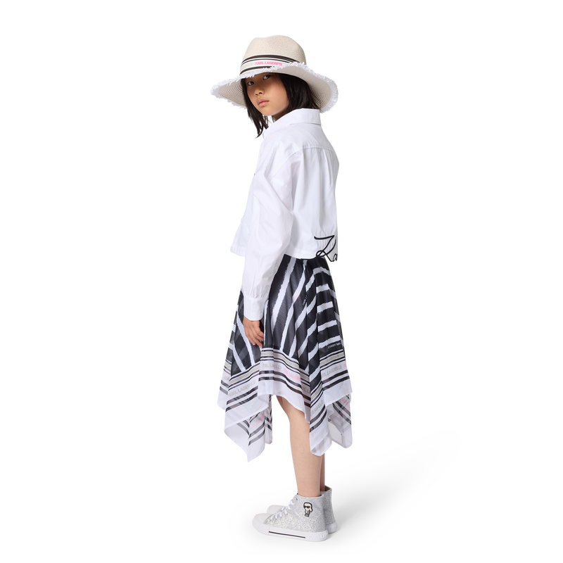 Asymmetrischer ROCK KARL LAGERFELD KIDS 
                        GIRL