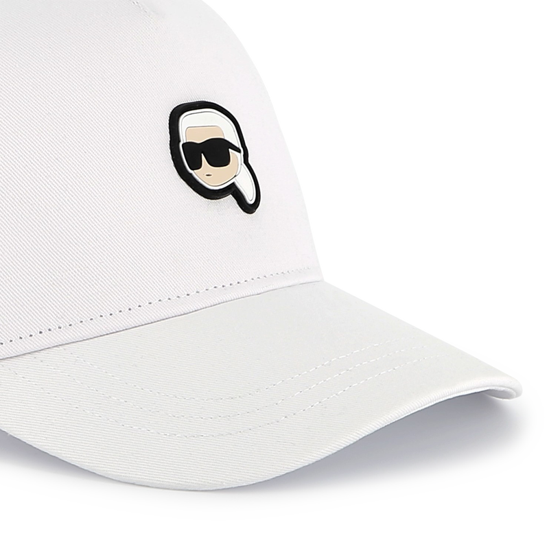 Verstellbares Baumwoll-Cap KARL LAGERFELD KIDS 
                        BOY