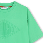 Baumwoll-T-Shirt mit Waschung HUGO 
                    BOY