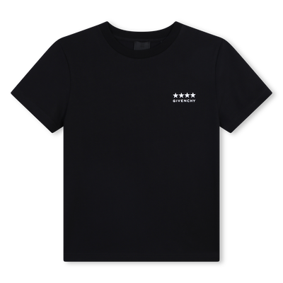 T-Shirt mit Sternen und Logos GIVENCHY BOY