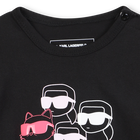 Langarm-T-Shirt KARL LAGERFELD KIDS 
                    GIRL