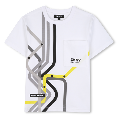 T-Shirt mit kurzen &Auml;rmeln DKNY BOY