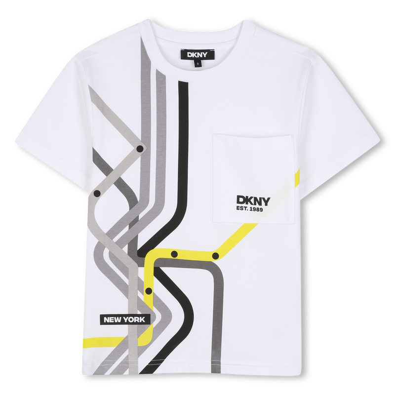 T-Shirt mit kurzen &Auml;rmeln DKNY 
                        BOY