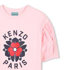 T-Shirt-Kleid mit Ballon&auml;rmeln KENZO KIDS 
                    GIRL