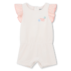 Kurzer Frottee-Jumpsuit KENZO KIDS 
                    M&Auml;DCHEN