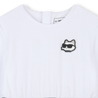 Lang&auml;rmeliges Kleid KARL LAGERFELD KIDS 
                    GIRL