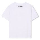 T-Shirt mit Pailletten KARL LAGERFELD KIDS 
                    GIRL