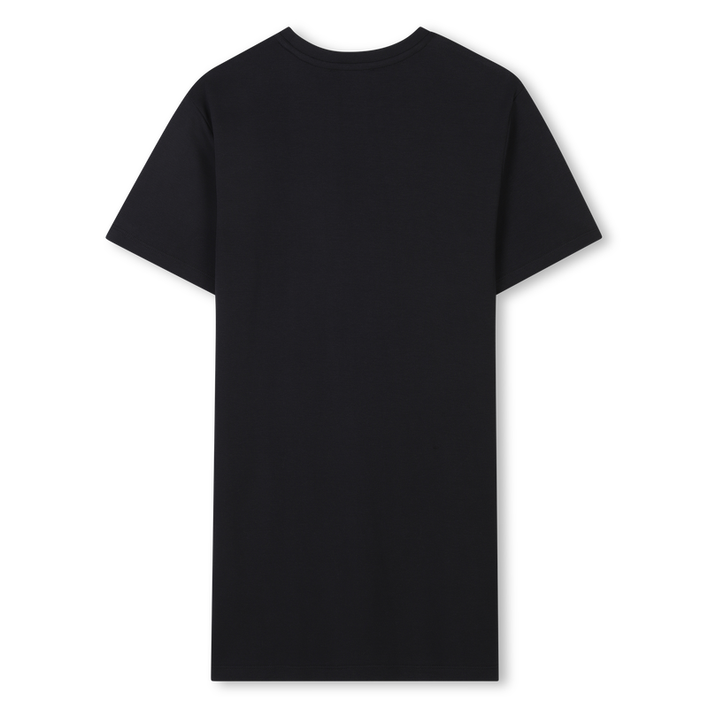 Baumwollkleid mit Strass SONIA RYKIEL 
                        GIRL