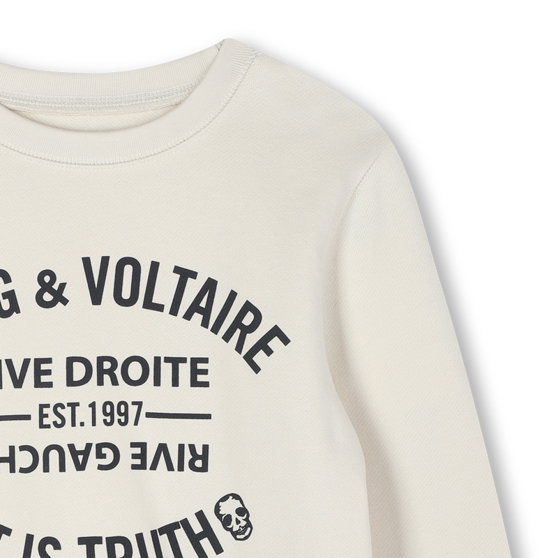 Sweatshirt aus Fleece ZADIG & VOLTAIRE 
                        UNISEX