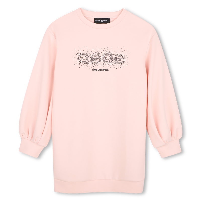 Langarmkleid KARL LAGERFELD KIDS 
                        GIRL
