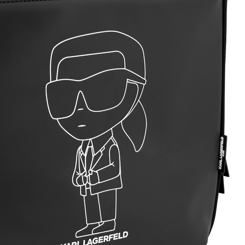 Rucksack mit KARL-Print KARL LAGERFELD KIDS 
                        BOY