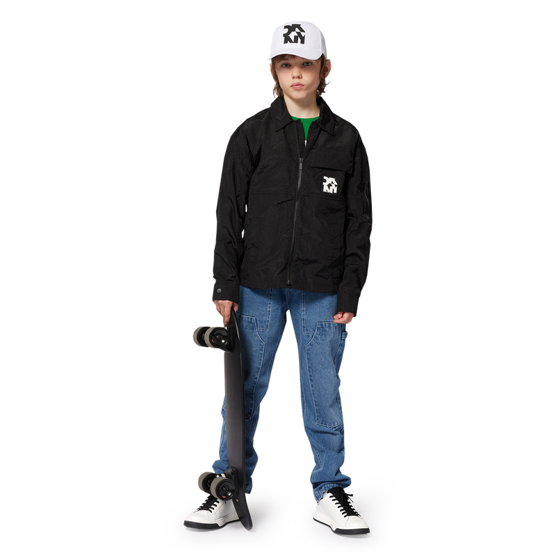 Ledersneaker mit Schn&uuml;rung DKNY 
                    UNISEX