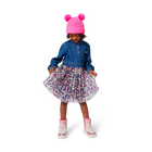 Kleid aus zwei Materialien BILLIEBLUSH 
                    GIRL