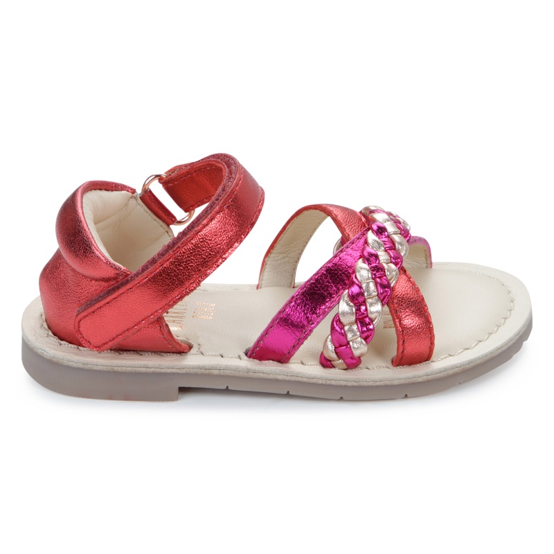 Leder-Sandalen