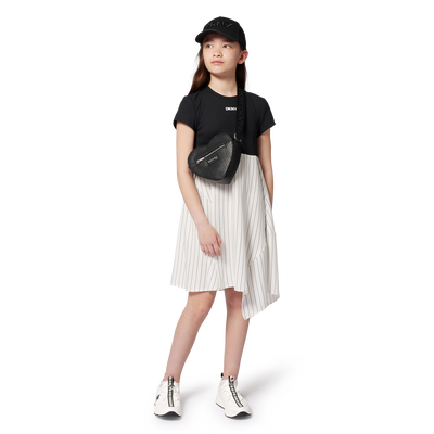 Festkleid aus Materialmix DKNY GIRL