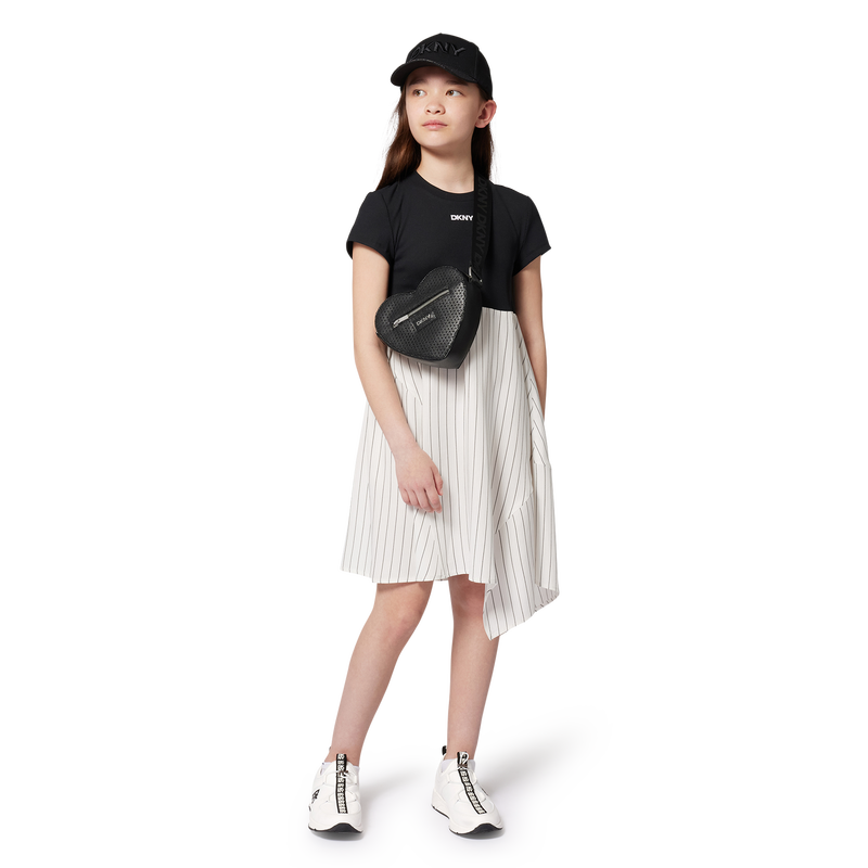 Festkleid aus Materialmix DKNY 
                        GIRL