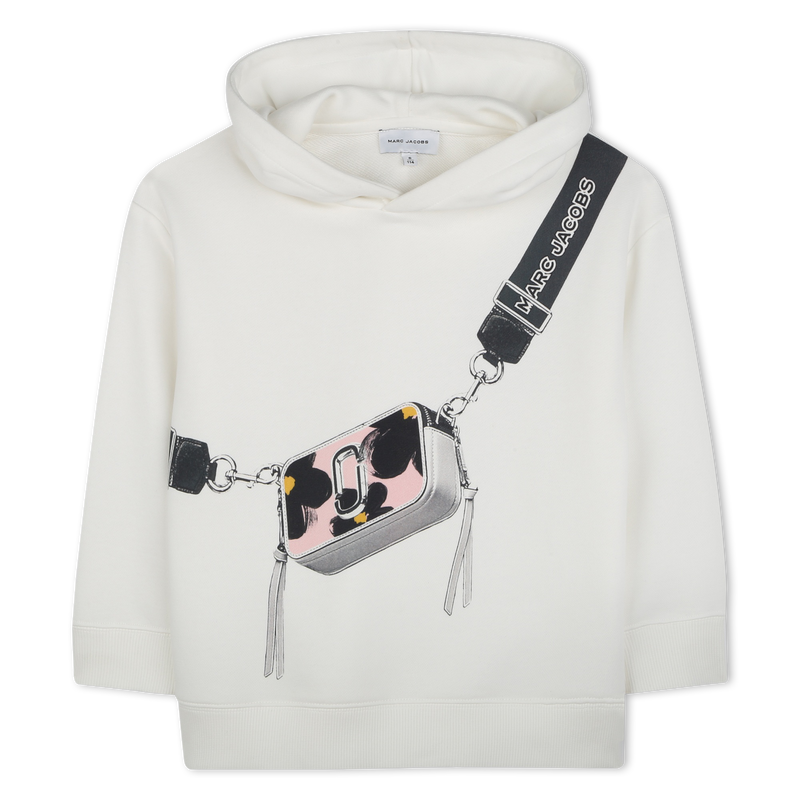 Molton-Kapuzensweatshirt MARC JACOBS 
                        GIRL