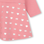 Lang&auml;rmeliges Kleid mit Nieten MICHAEL KORS 
                    GIRL