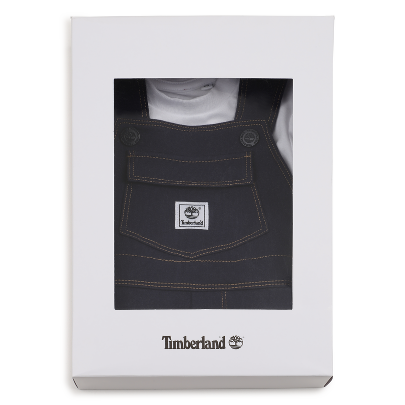 OVERALL UND T-SHIRT-SET TIMBERLAND 
                        BOY