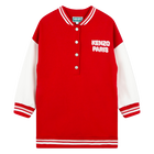 Sweatkleid mit Stickereien KENZO KIDS 
                    GIRL