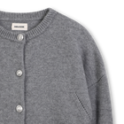 Bestickte Strickjacke mit Fl&uuml;geln ZADIG VOLTAIRE 
                    GIRL