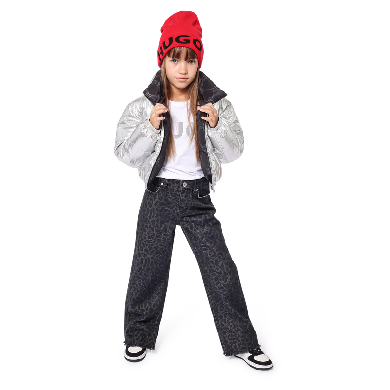 Kurze Wende-Winterjacke HUGO 
                        GIRL