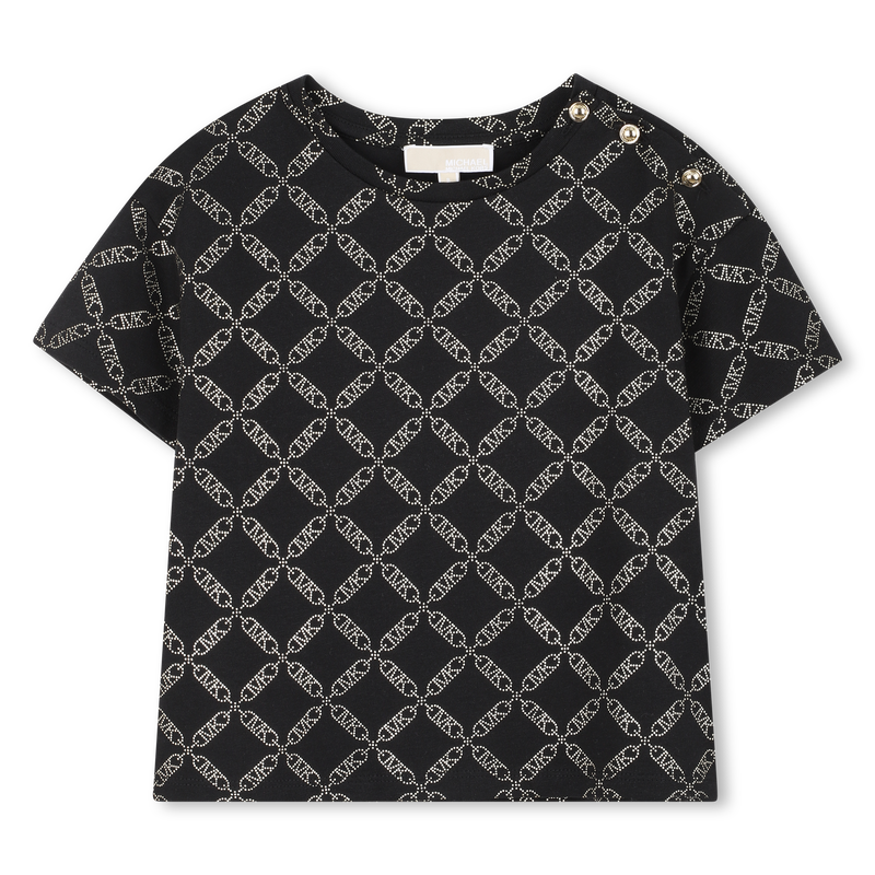 Kurz&auml;rmeliges T-Shirt aus Jersey MICHAEL KORS 
                        GIRL