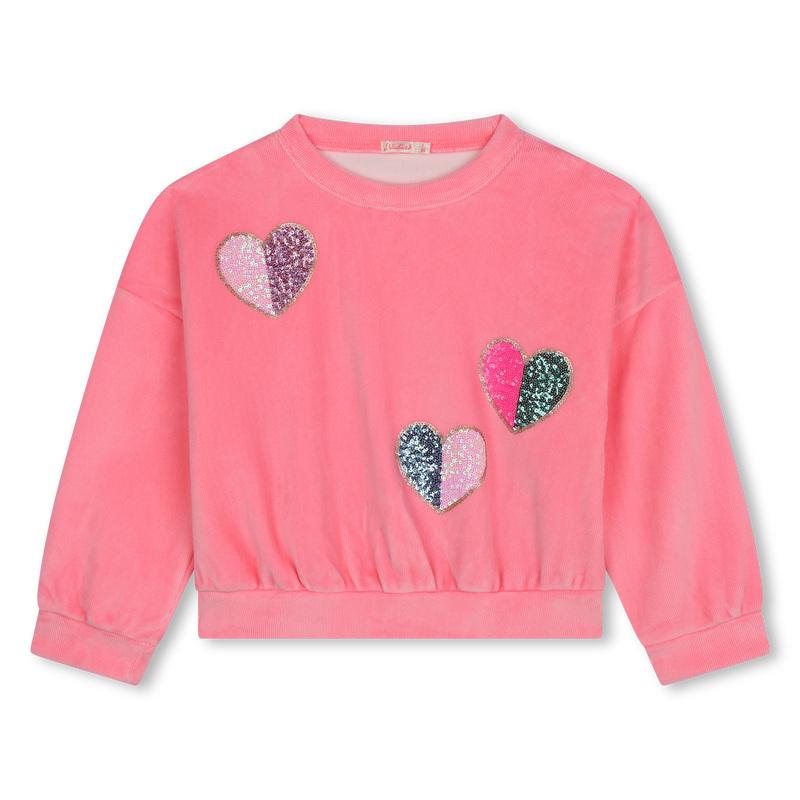 Velours-Sweatshirt BILLIEBLUSH 
                        GIRL
