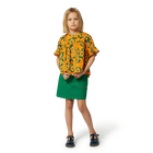 Bluse aus Baumwollsatin KENZO KIDS 
                    GIRL