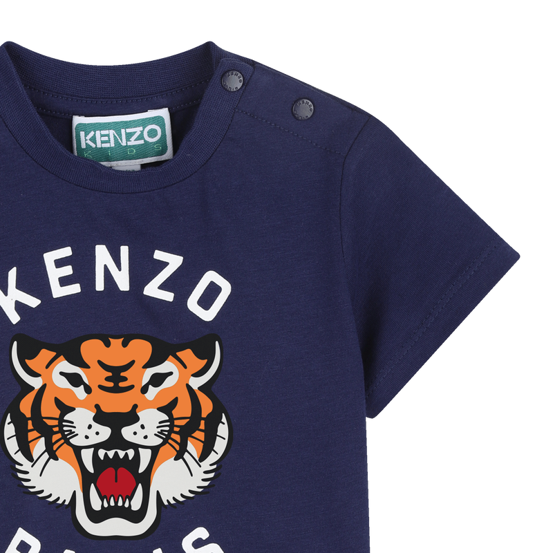 KURZ&Auml;RMELIGES T-SHIRT KENZO KIDS 
                        UNISEX
