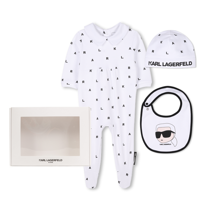 3-teiliges Set zur Geburt KARL LAGERFELD KIDS 
                        BOY