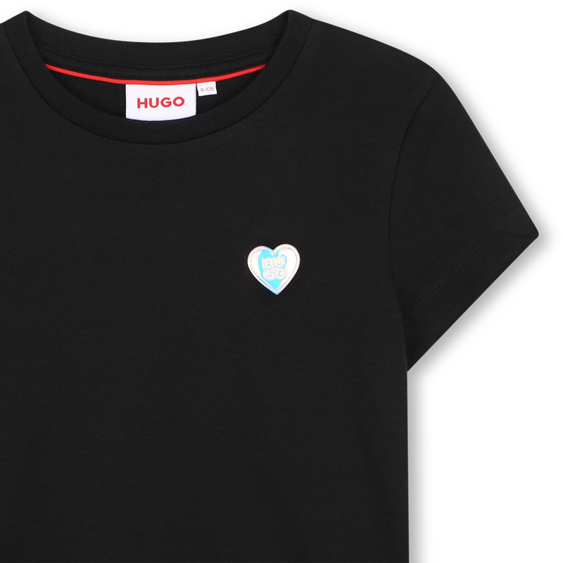 T-Shirt mit kurzen &Auml;rmeln HUGO 
                        GIRL