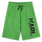 Stretch-Bermuda aus Baumwolle KARL LAGERFELD KIDS 
                    BOY