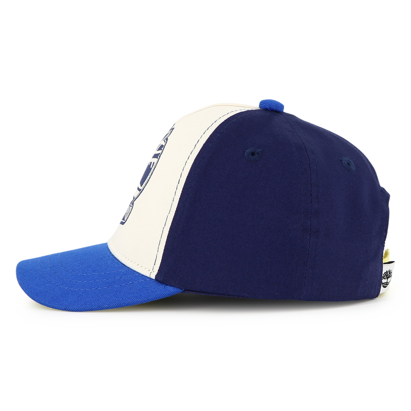 Dreifarbige Kappe mit Klett TIMBERLAND 
                        JUNGE