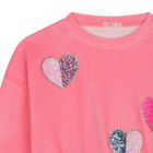 Velours-Sweatshirt BILLIEBLUSH 
                    GIRL
