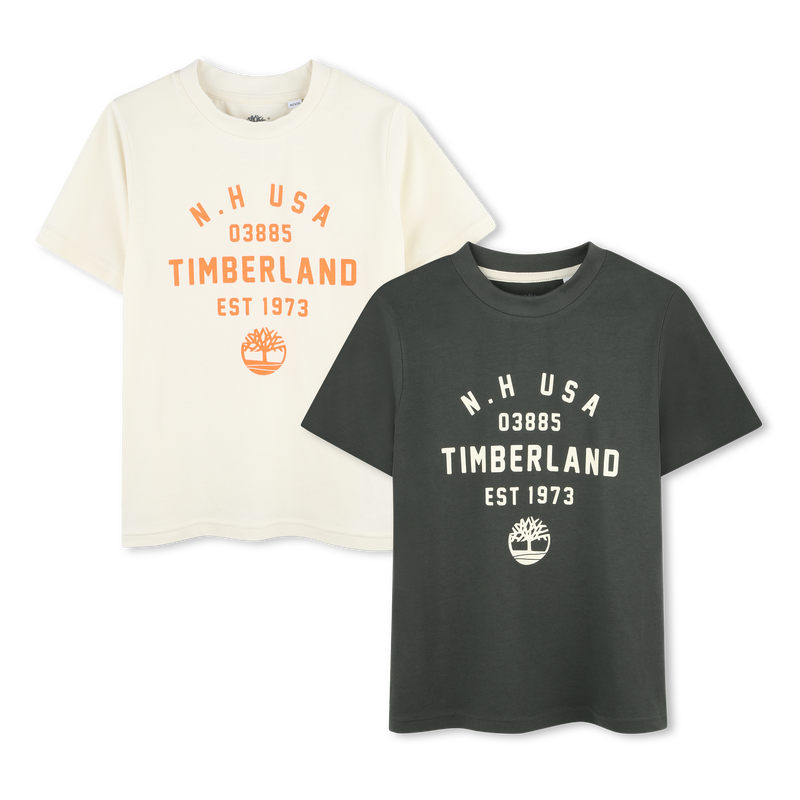 2er-Set T-Shirts mit Druck TIMBERLAND 
                        BOY