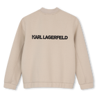 Kapuzenpullover mit reissverschluss KARL LAGERFELD KIDS 
                    BOY