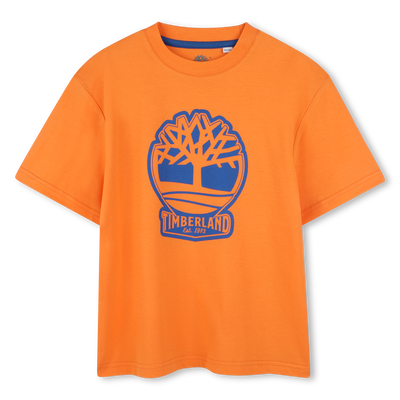 Zweifarbiges T-Shirt mit Logo TIMBERLAND BOY