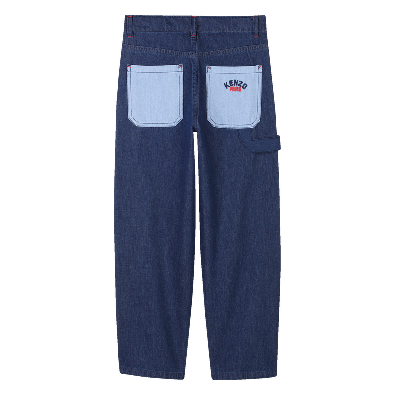 Bestickte Jeans mit Taschen KENZO KIDS 
                        BOY