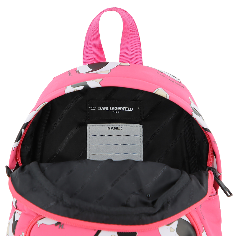 Kleiner Rucksack KARL LAGERFELD KIDS 
                        GIRL