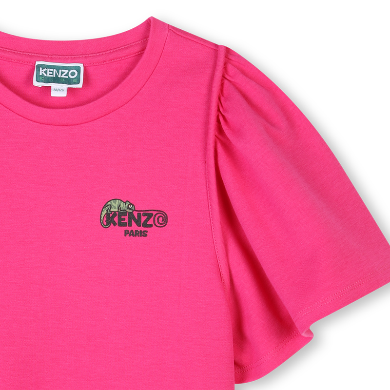 Einfarbiges T-Shirt KENZO KIDS 
                        GIRL