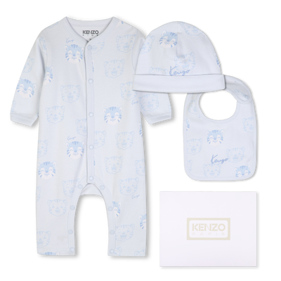 Pyjama-Set mit M&uuml;tze und L&auml;tzchen KENZO KIDS JUNGE